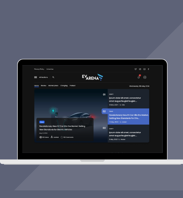EV Arena - Electric Vehicle Platform